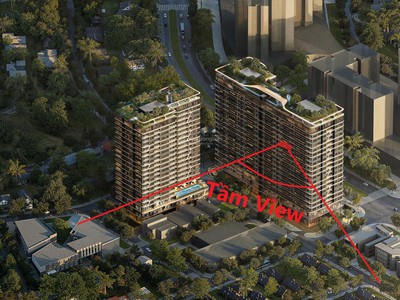 Siêu phẩm - Cần bán căn 2PN 83,3m2 tầng 14 Regal Complex view Villa, sông Cổ Cò - Sổ hồng lâu dà 9
