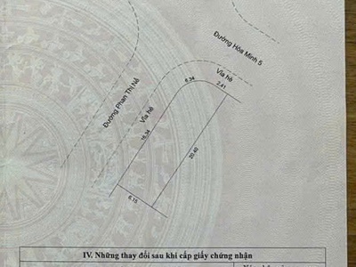 Đất 2 mt đường phan thị nể hòa minh 30 - sát biển 2