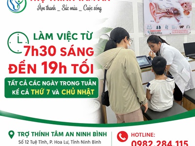 Máy Trợ Thính Tâm An Ninh Bình 1
