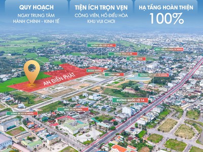 CHỈ 400 TRIỆU sở hữu ngay lô đất mặt tiền 7m tại TT LA HÀ, QUẢNG NGÃI 3
