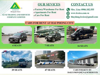 Dịch vụ cho thuê xe ô tô có lái chuyên nghiệp - Lexico 0