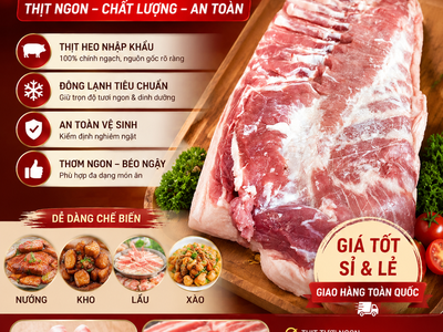 Mua Thịt Ba Chỉ Heo Đông Lạnh Tại Hà Nội 0