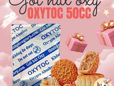Gói hút oxy Oxytoc 50cc chống mốc bánh trung thu 0
