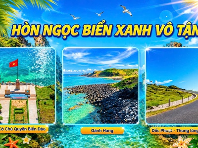 Đảo Phú Quý - Hòn Tranh 3N2Đ SGC 0
