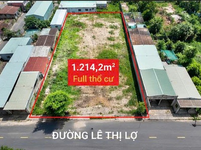 Bán đất mặt tiền lê thị lơ, tân hiệp, hóc môn 1.214,2m full thổ cư chỉ 50 tỳ 0