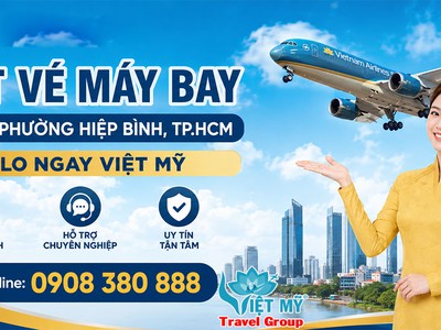 Việt Mỹ - Đại lý vé máy bay tại phường Hiệp Bình TP.HCM 0