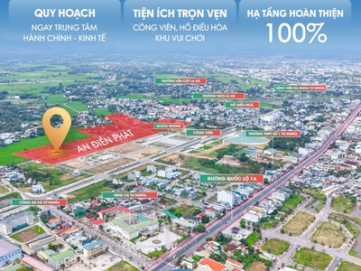 Bán lô góc 112m2 dự án An Điền Phát giá tốt nhất tại Thị trấn La Hà, Quảng Ngãi 3