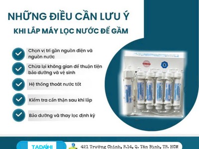 Máy lọc nước RO để gầm luôn là giải pháp tối ưu tiết kiệm cho mọi gia đình 0