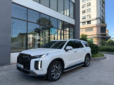 Bán Hyundai Palisade Prestige 7 Chỗ Màu Trắng Xe Đẹp Như Mới 0