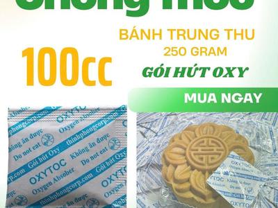 Gói hút oxy 50cc Oxytoc bảo quản bánh trung thu 1