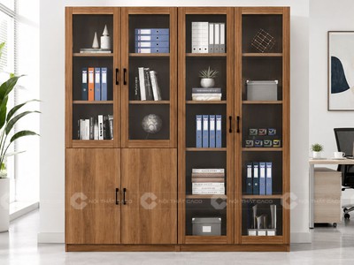 TOP Mẫu Tủ Hồ Sơ Cánh Kính Đẹp, Chất Lượng, Giá Xưởng 1