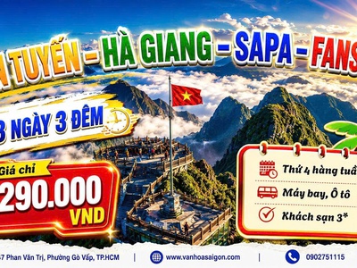 Hà Giang - Sapa - Fansipan 5N4Đ 2026 sgc 4