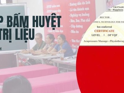 Tuyển sinh khóa Xoa Bóp Bấm Huyệt - Vật lý trị liệu 0