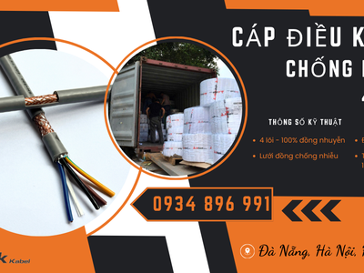 Cáp Điều Khiển 4 Lõi PVC Màu Xám Có Kho Quảng Bình, Quảng Nam, Quảng Ngãi 0