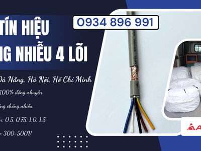 Cáp Điều Khiển 4 Lõi PVC Màu Xám Có Kho Quảng Bình, Quảng Nam, Quảng Ngãi 1