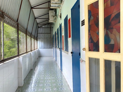 Bán nhà   đất có 5 phòng trọ , thu nhập 10 triệu/tháng - 100m2 , oto tới nhà 2