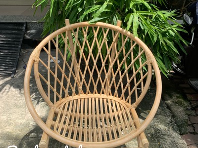 Bàn ghế mây tự nhiên đọc sách phòng ngủ 3