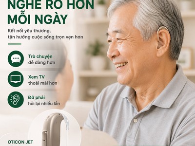 Máy trợ thính Oticon Jet BTE 85   dễ dùng, nghe rõ hơn cho sinh hoạt hàng ngày 1