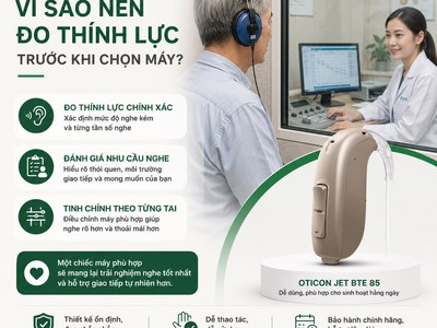 Máy trợ thính Oticon Jet BTE 85   dễ dùng, nghe rõ hơn cho sinh hoạt hàng ngày 3