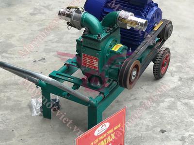 Bơm hút bùn 2 họng chống tắc 3 pha Turbo 5055 2