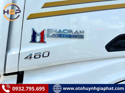 Xe đầu kéo Shacman X6000 460HP Cummins 7