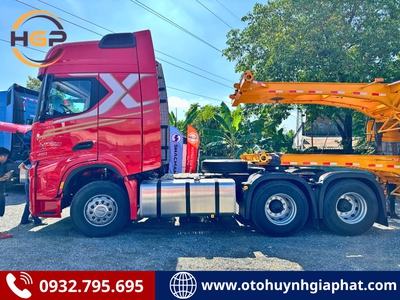 Xe đầu kéo Shacman X6000 460HP Cummins 5