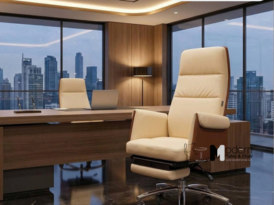Ghế giám đốc ngả lưng có gác chân CR4111-P tại HCM 0