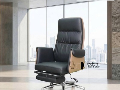 Ghế giám đốc ngả lưng có gác chân CR4111-P tại HCM 2