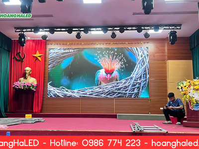Lắp Đặt Màn Hình LED P3 3840Hz Tại Đại Học Lao Động   Xã Hội 3