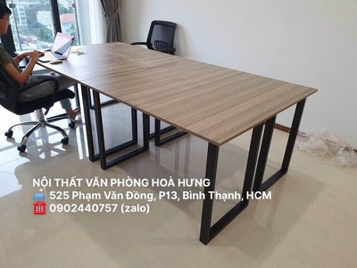 Bàn làm việc , bàn chân sắt chữ K giá rẻ tại HCM 750k 8