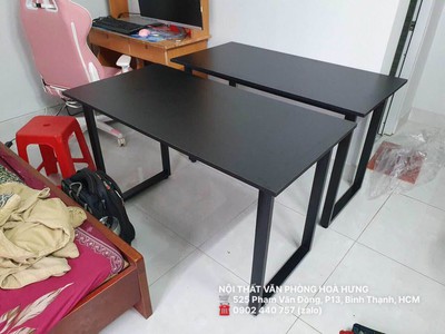 Bàn làm việc , bàn chân sắt chữ K giá rẻ tại HCM 750k 10