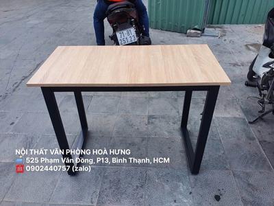 Bàn làm việc , bàn chân sắt chữ K giá rẻ tại HCM 750k 9