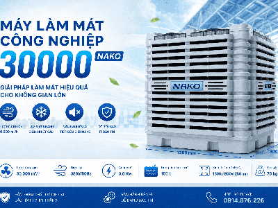 Máy làm mát công nghiệp Nako 30000 0