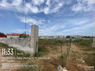 Cần bán gấp đất nền 500m2   Phường Phước Thắng  P.12 CŨ , TP. HỒ CHÍ MINH  VŨNG TÀU CŨ 2