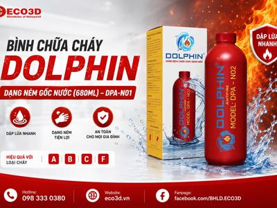 Bình Chữa Cháy DOLPHIN Dạng Ném Gốc Nước 680ML 0