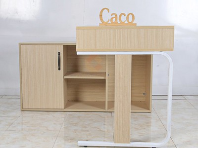Bàn Nhân Viên Gỗ Công Nghiệp MDF Phủ Melamine Màu Vàng 1