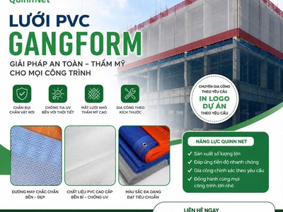 Gia công lưới PVC GangForm 0