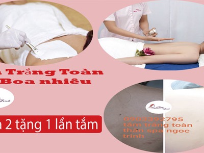 Tắm Trắng Toàn Thân Tại Tên Spa/ngoc trinh : An Toàn, Hiệu Quả, Chuẩn Spa 1