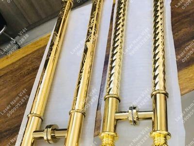Cung cấp tay nắm cửa inox khắc laser - nâng tầm thương hiệu, tăng tính thẩm mỹ 3