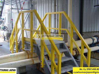 Tay vịn cầu thang chống gỉ sét FRP Composite 2
