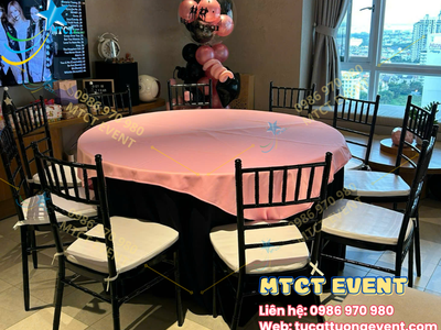 Cho Thuê Tròn Tiệc Đen Tphcm 3