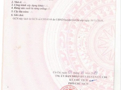 Bán đất củ chi giá tốt chỉ 5,2 tỷ thương lượng nhẹ 2