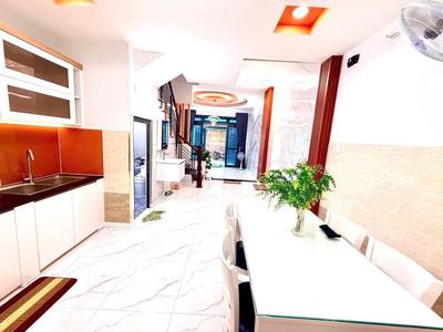 Siêu phẩm 4 tầng btct, ô tô ngủ trong nhà, 4m x 13m, gần chợ thạch đà - quận gò vấp, chỉ 6 tỷ 2