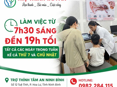 Máy Trợ thính Tâm An Ninh Bình 0