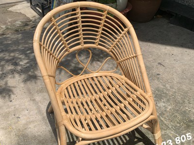 Bàn ghế mây 3