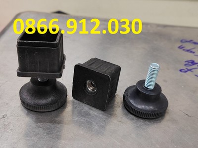 Chân tăng giảm chiều cao cho kệ, tủ, bàn hộp vuông 30x30 5