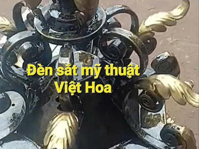 Đèn sắt mỹ thuật   nâng tầm không gian sống với vẻ đẹp sang trọng 1