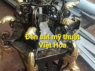 Đèn sắt mỹ thuật   nâng tầm không gian sống với vẻ đẹp sang trọng 4