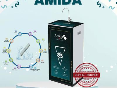 Máy lọc nước RO tích hợp lõi ion kiềm tốt cho sức khỏe AMTK-10GR 0