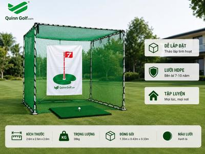 Khung tập golf di động 3